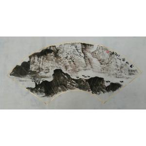 艺术品图片：艺术家曾庆杰国画作品名称《【扇面03】作者曾庆杰》价格480.00 元