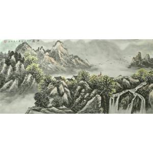 艺术品图片：艺术家臧茂春国画作品名称《【山居】作者臧茂春》价格7200.00 元