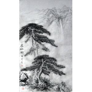 艺术品图片：艺术家张跃川国画作品名称《【寻幽图】作者张跃川》价格1152.00 元