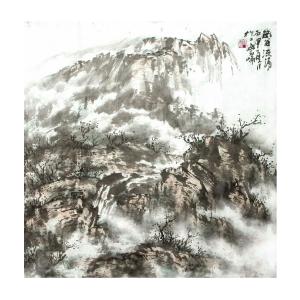 艺术品图片：艺术家高亚仑国画作品名称《【山水6】作者高亚仑》价格4800.00 元