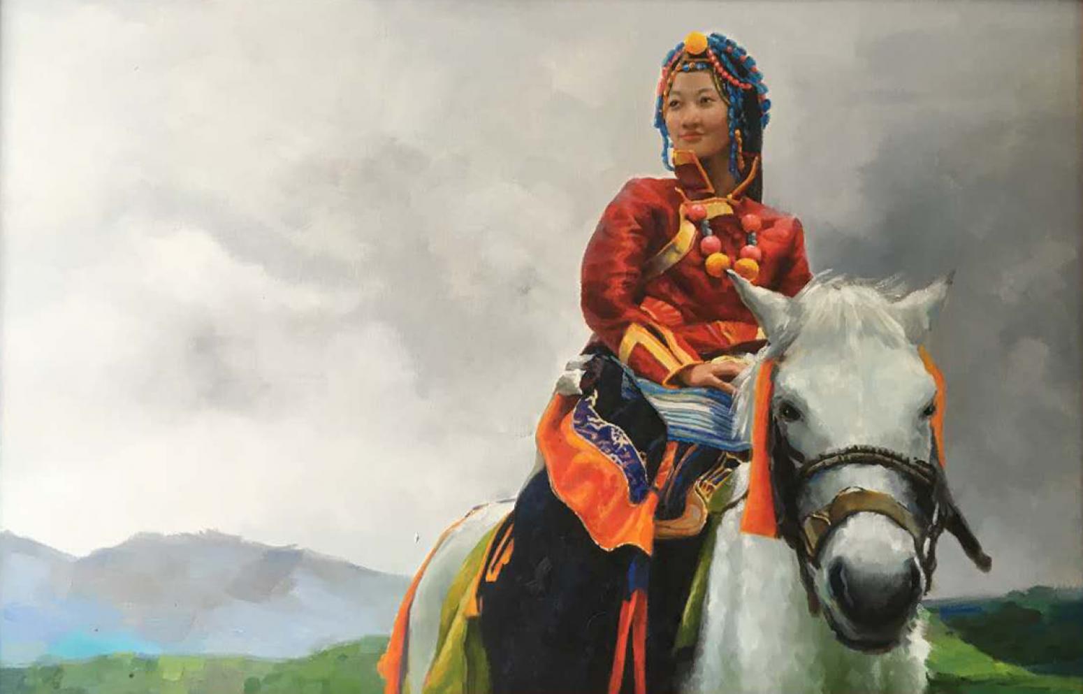 周海波油画作品《【又见春风】作者周海波》【图0】