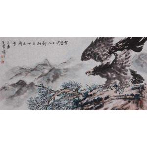 王贵烨国画作品《【英勇】作者王贵烨》价格25000.00元