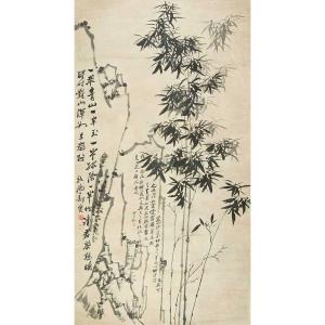 史永强国画作品《【竹】作者史永强》价格480.00元