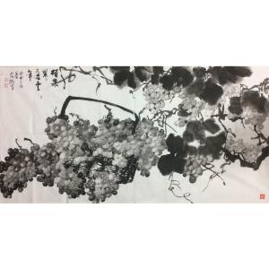 陈宗林国画作品《【硕果累累庆丰年】作者陈宗林》价格3840.00元