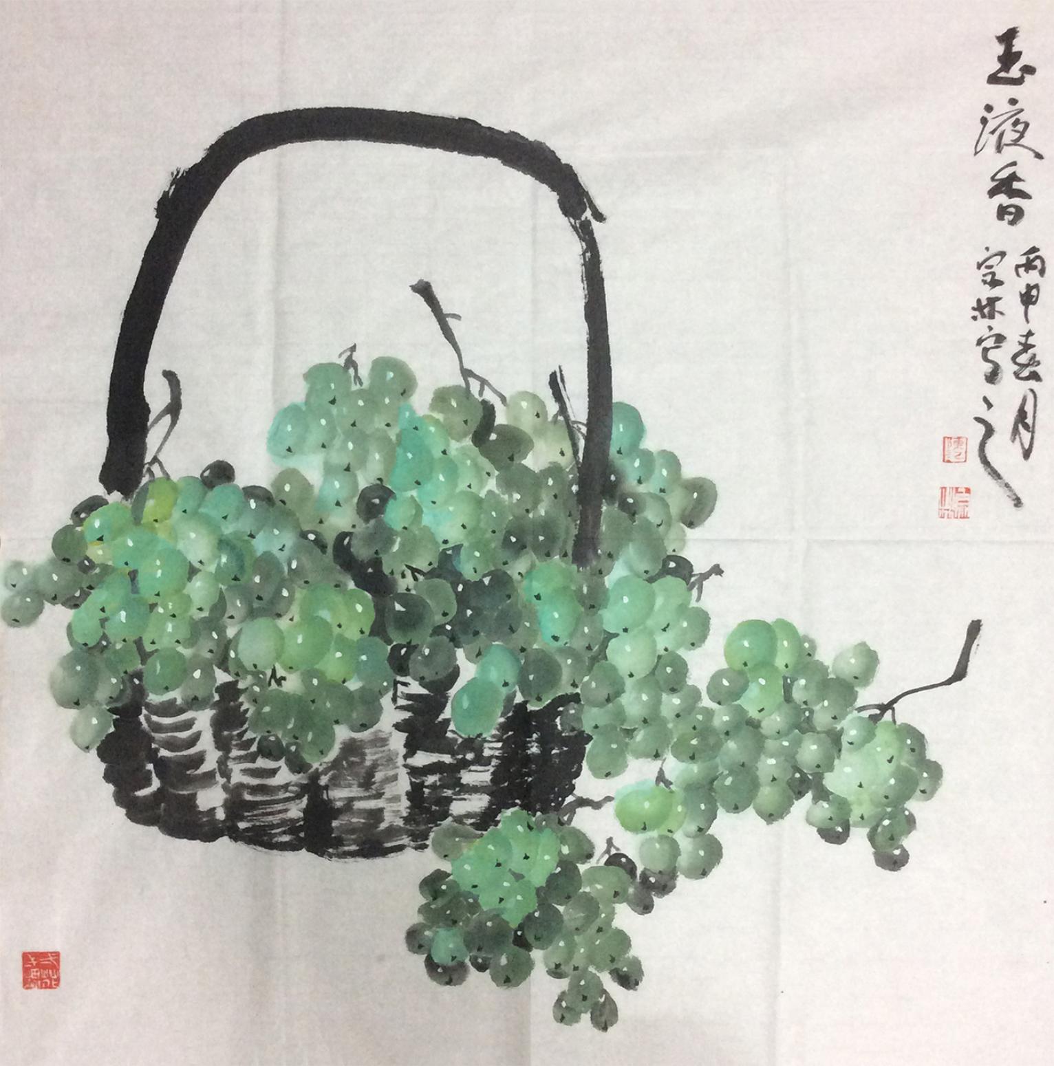 陈宗林国画作品《【玉液香】作者陈宗林》【图0】