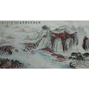 艺术品图片：艺术家王幸裕国画作品名称《【山水2】作者王幸裕》价格3120.00 元