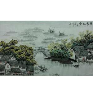 艺术品图片：艺术家王幸裕国画作品名称《【山水4】作者王幸裕》价格3120.00 元