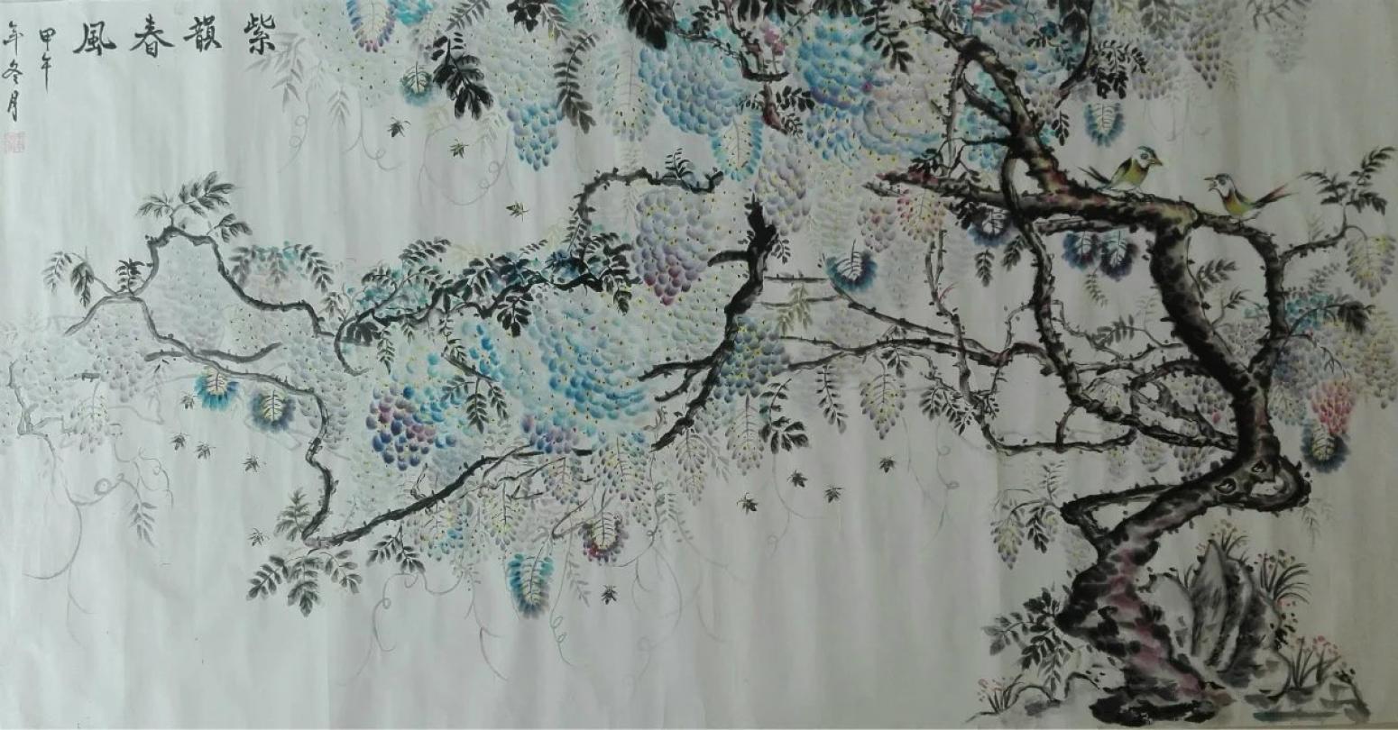 王幸裕国画作品《【山水10】作者王幸裕》【图0】