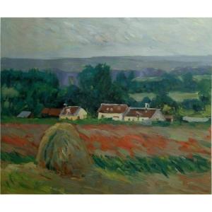 艺术品图片：艺术家韦振华油画作品名称《【农庄】作者韦振华 临摹》价格528.00 元