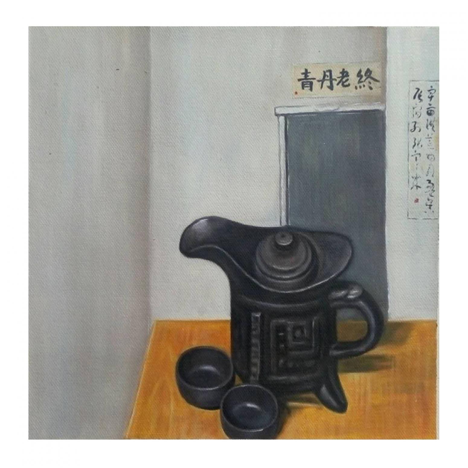 韦振华油画作品《【写生】作者韦振华》