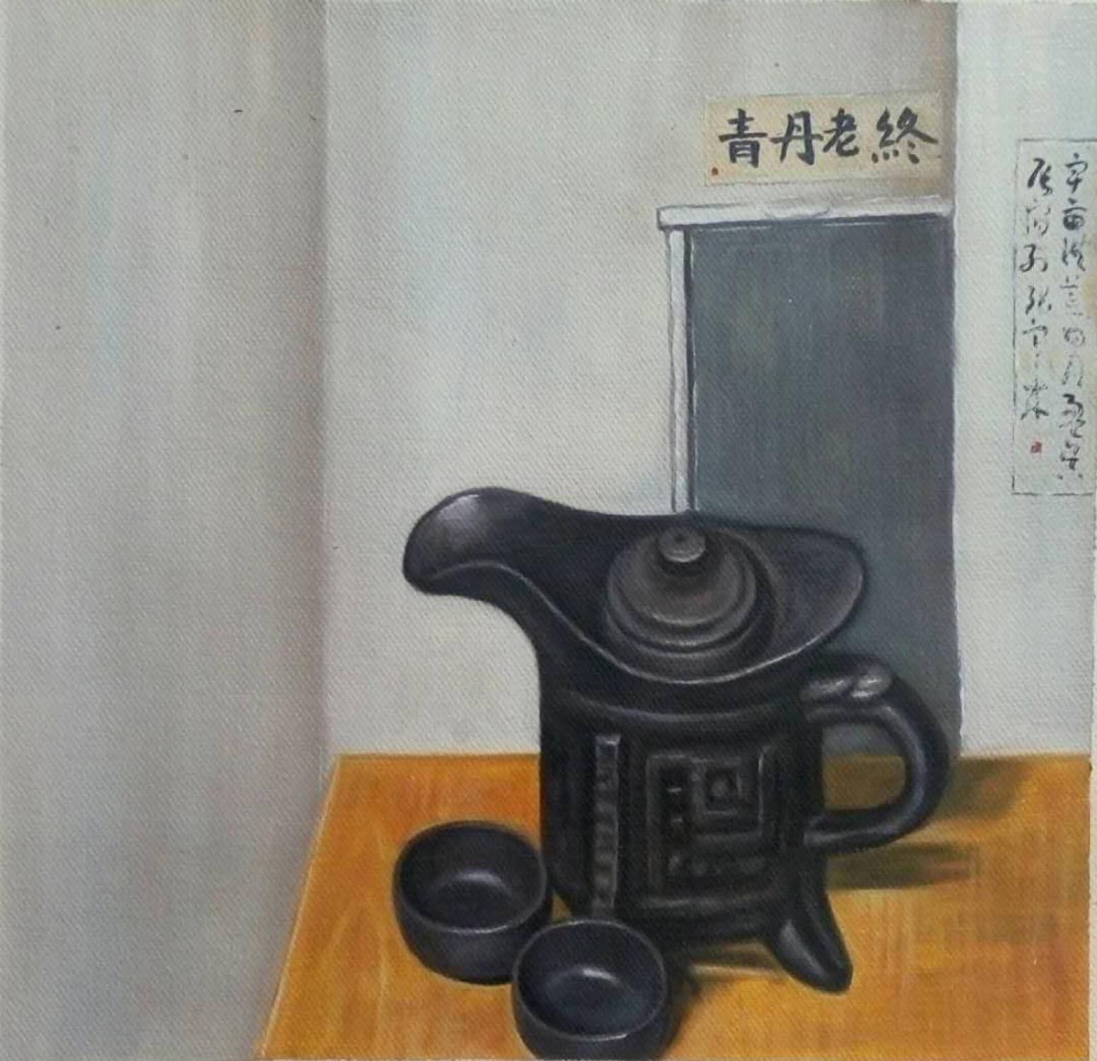 韦振华油画作品《【写生】作者韦振华》【图0】