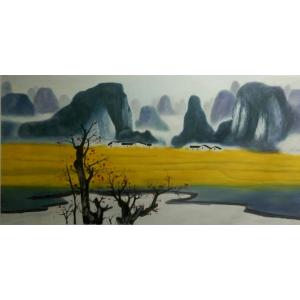 韦振华国画作品《【丰收】作者韦振华 临摹》价格960.00元