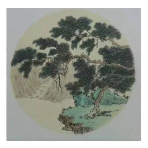 艺术品图片：艺术家艾国国画作品名称《【山水5】作者艾国》价格240.00 元