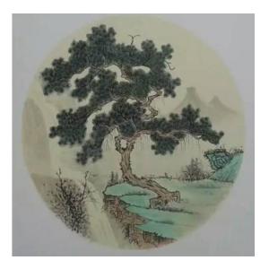 艺术品图片：艺术家艾国国画作品名称《【山水6】作者艾国》价格240.00 元