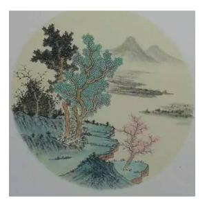 艺术品图片：艺术家艾国国画作品名称《【山水7】作者艾国》价格240.00 元