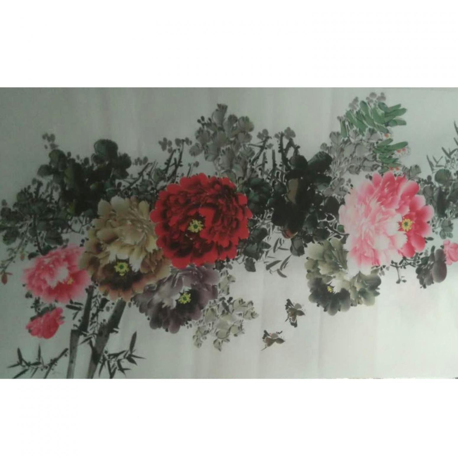 艾国国画作品《【花鸟1】作者艾国》