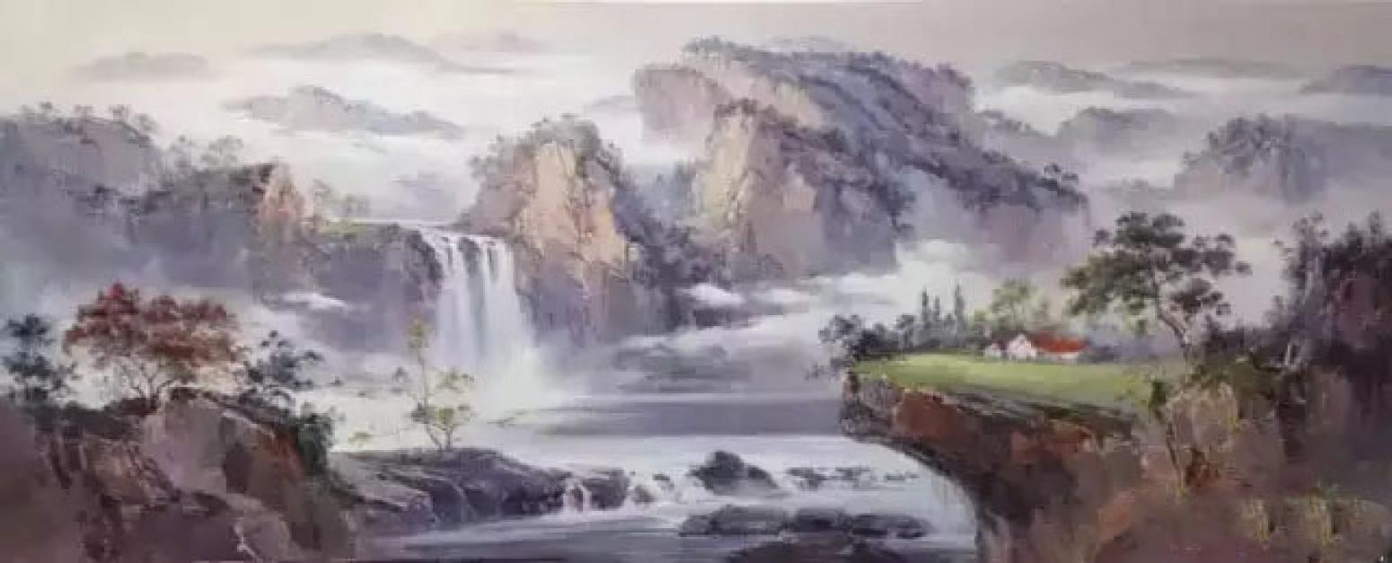 温喜周国画作品《【水彩】作者温喜周》【图0】