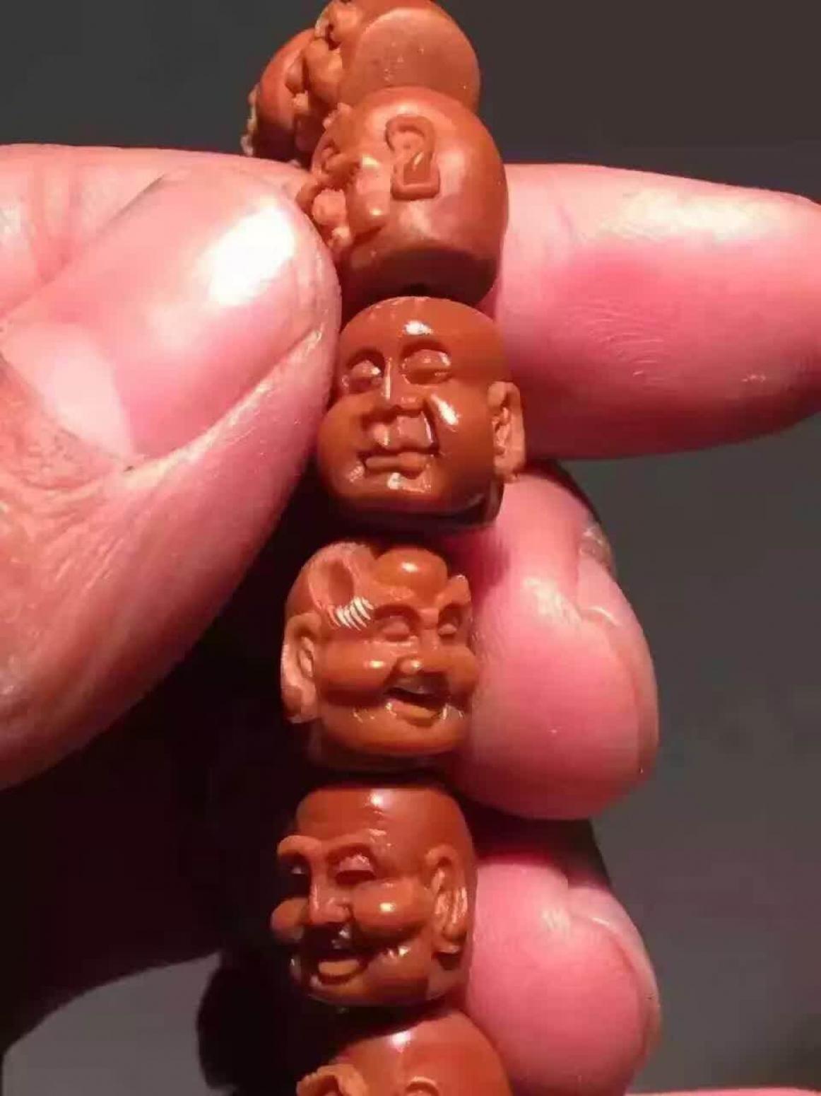 税小宁雕刻作品《【十八罗汉】作者税小宁》【图2】