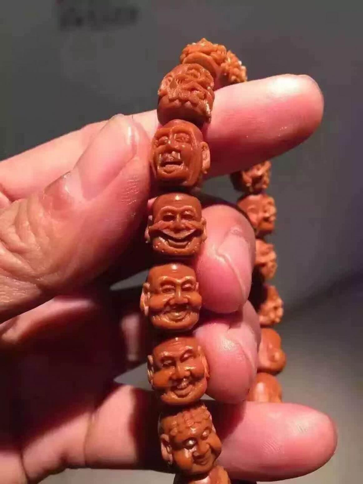 税小宁雕刻作品《【十八罗汉】作者税小宁》【图4】