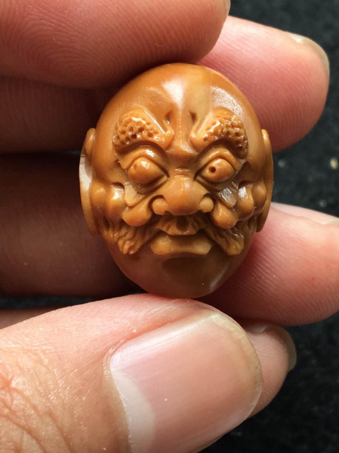 税小宁雕刻作品《【海派罗汉】作者税小宁》【图1】