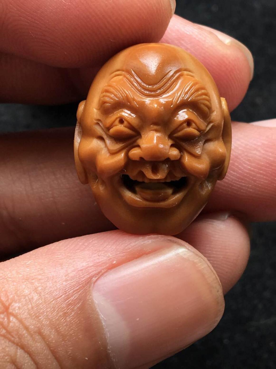 税小宁雕刻作品《【海派罗汉】作者税小宁》【图3】