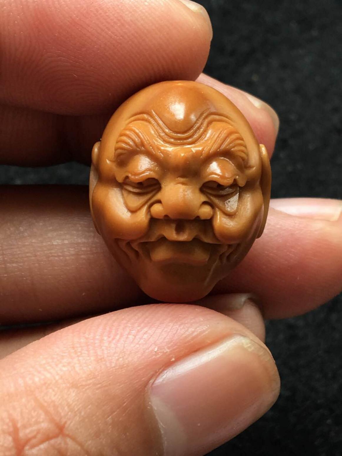 税小宁雕刻作品《【海派罗汉】作者税小宁》【图4】