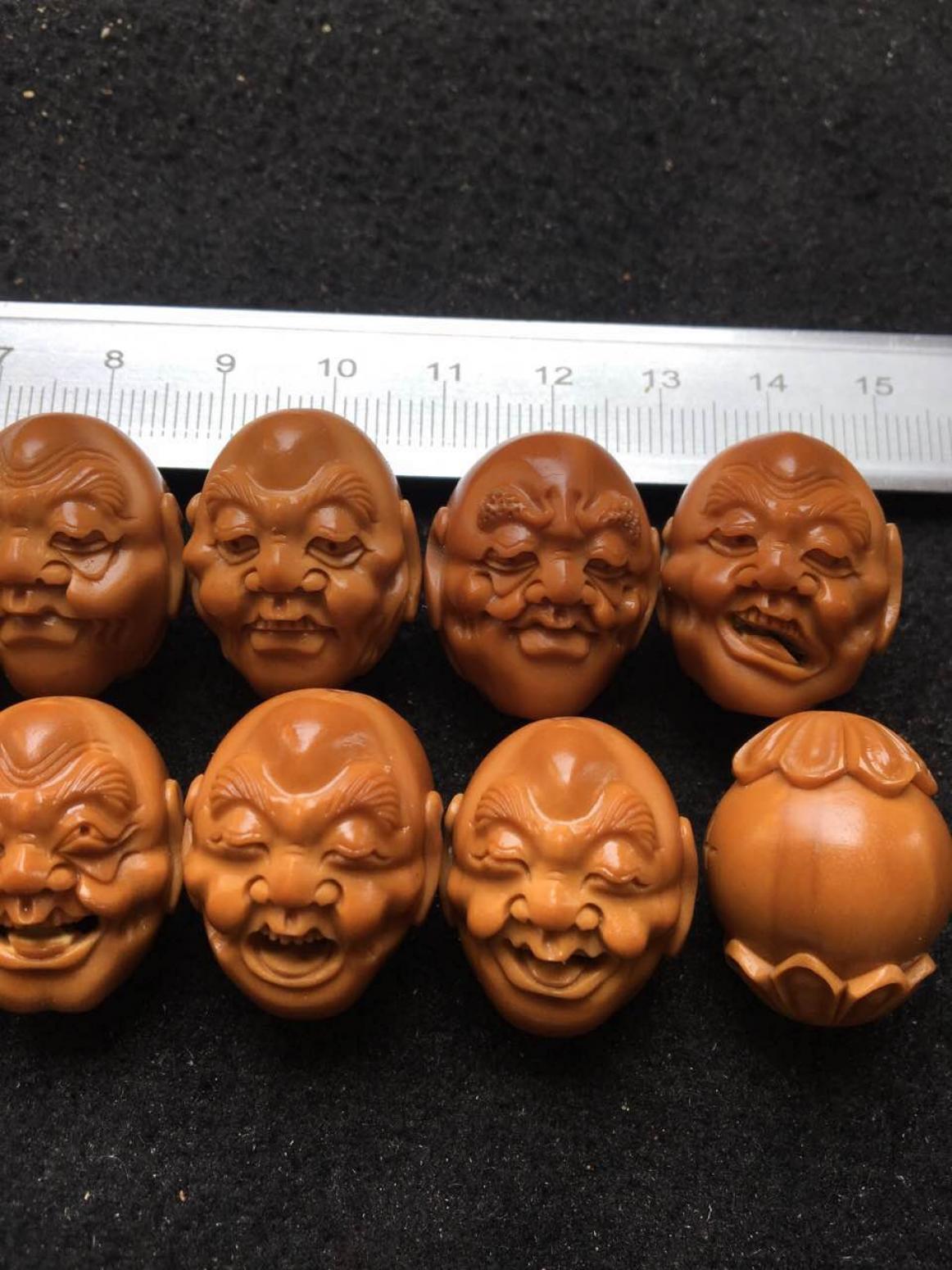 税小宁雕刻作品《【海派罗汉】作者税小宁》【图5】