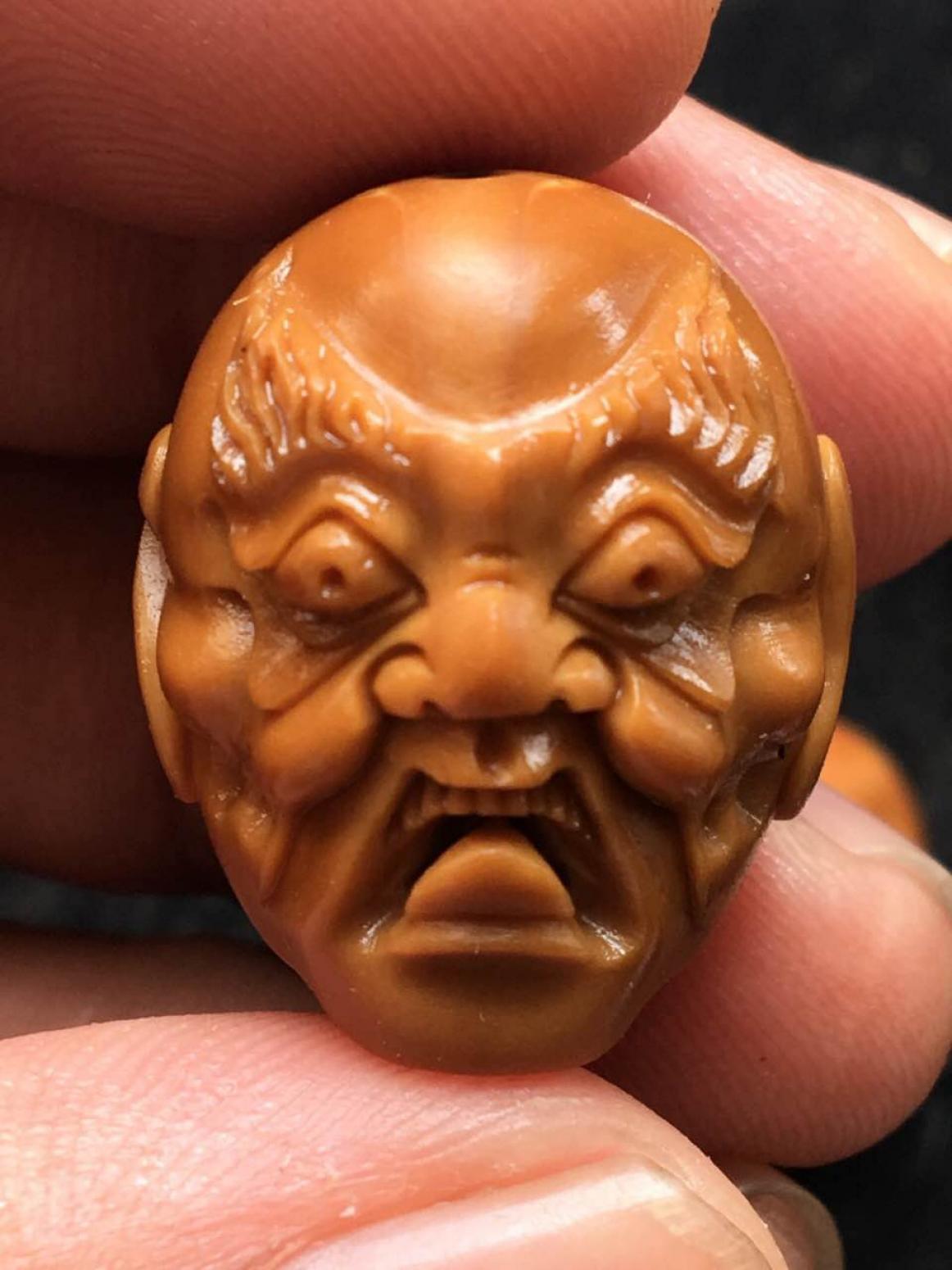 税小宁雕刻作品《【海派罗汉】作者税小宁》【图6】