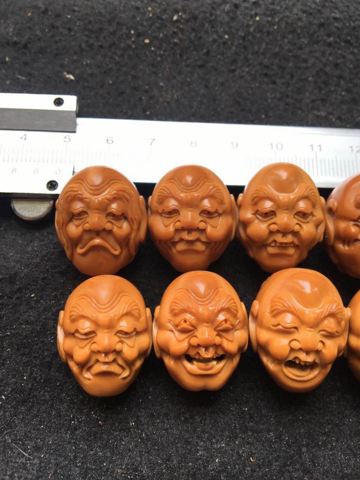 税小宁雕刻作品《【海派罗汉】作者税小宁》【图7】