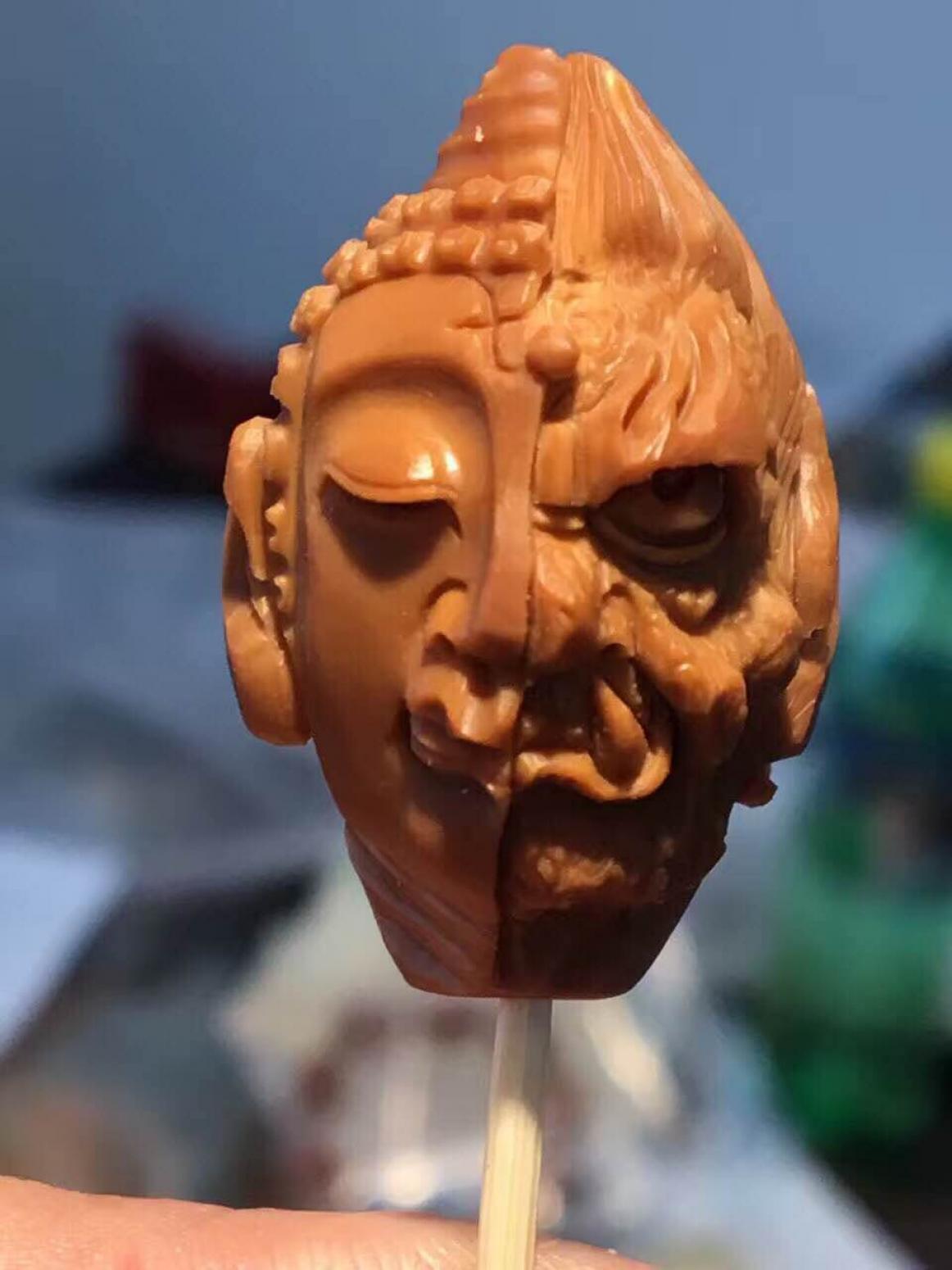 税小宁雕刻作品《【一念之间】作者税小宁》【图0】