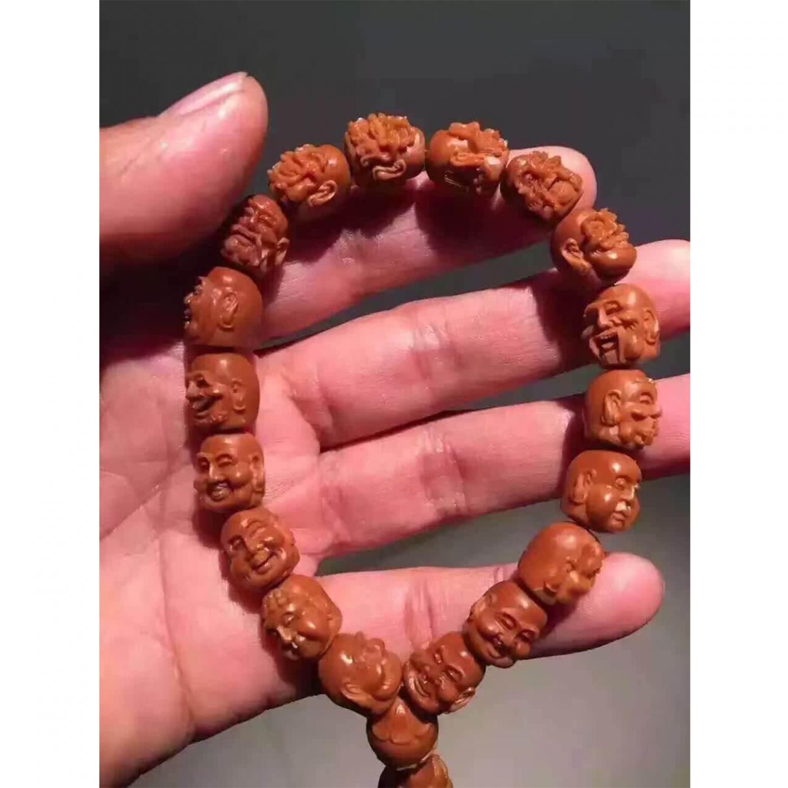 税小宁雕刻作品《【十八罗汉】作者税小宁》