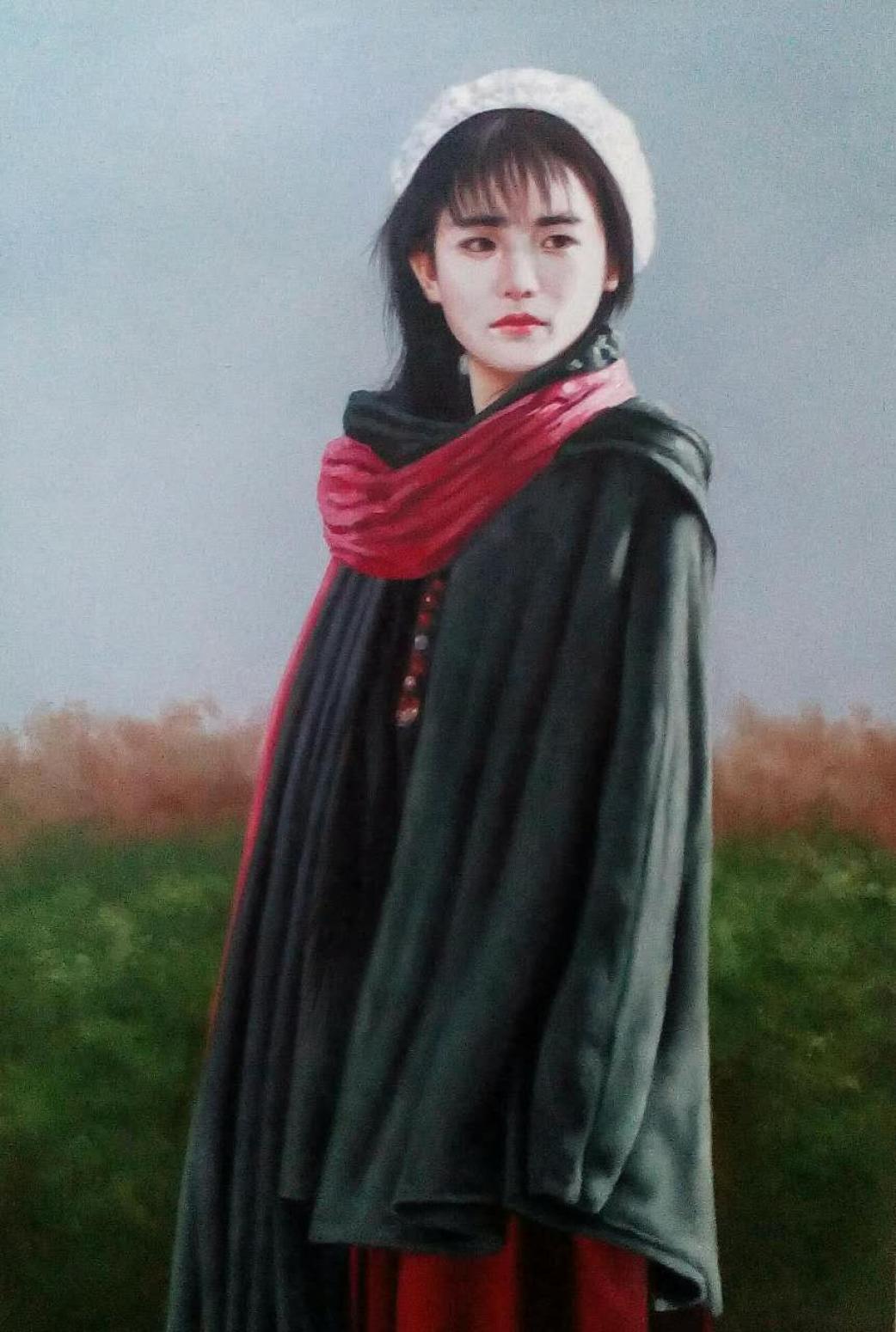 王冬寒油画作品《【青涩】作者王冬寒》【图0】