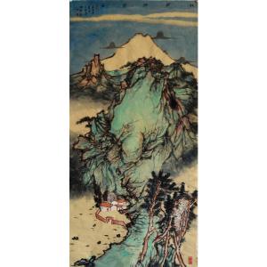 艺术品图片：艺术家陈乐国画作品名称《【故园幽梦】作者陈乐》价格12000.00 元