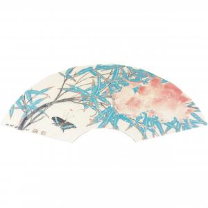 艺术品图片：艺术家刘长亮国画作品名称《【扇面】作者刘长亮》价格2400.00 元