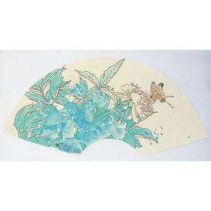 艺术品图片：艺术家刘长亮国画作品名称《【扇面】作者刘长亮》价格2400.00 元