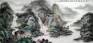 艺术品图片：艺术家陶尚华国画作品名称《【山水1】作者陶尚华》价格14400.00 元