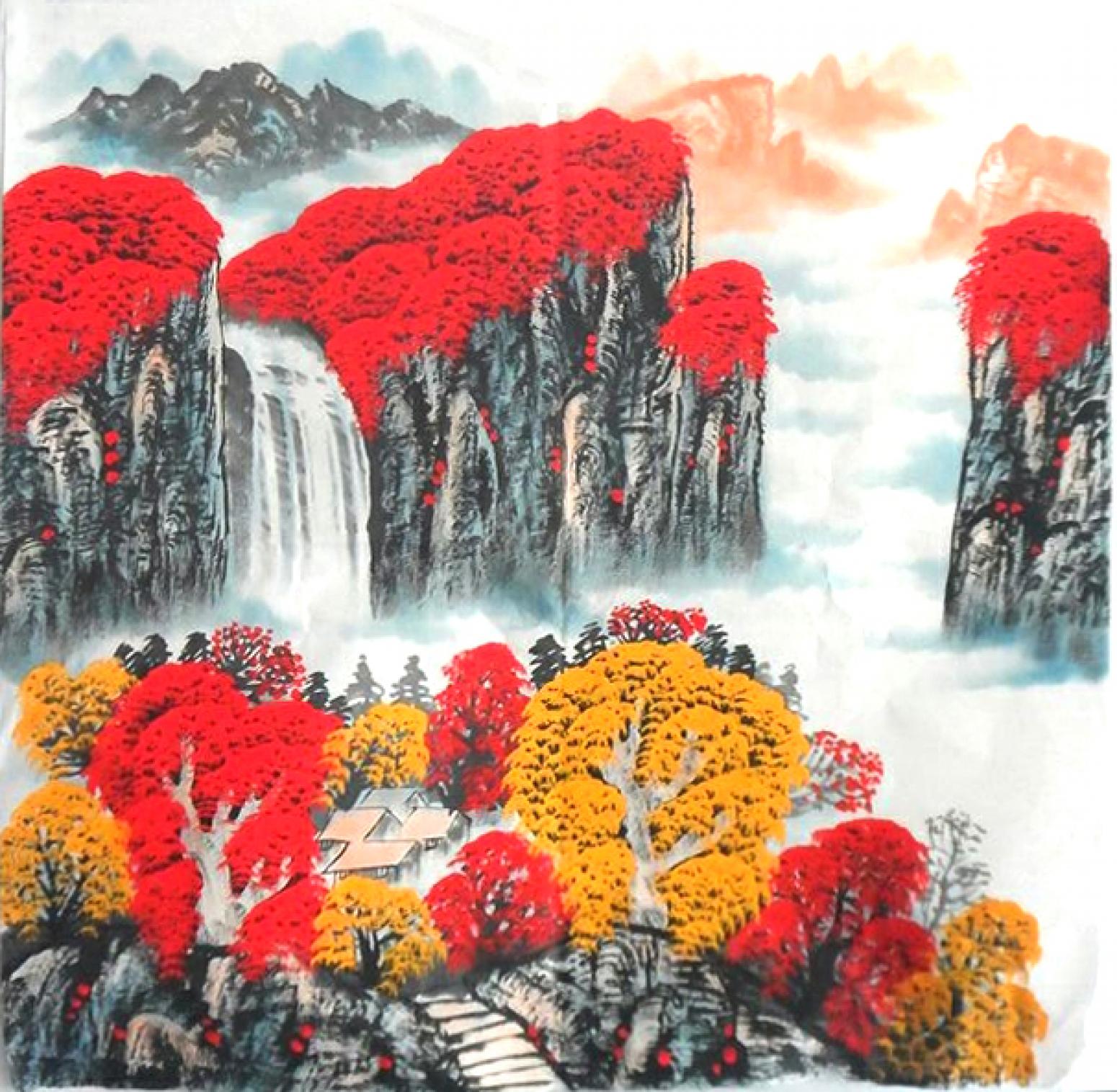 王保雷国画作品《【山水5】作者王保雷 可定制》【图0】