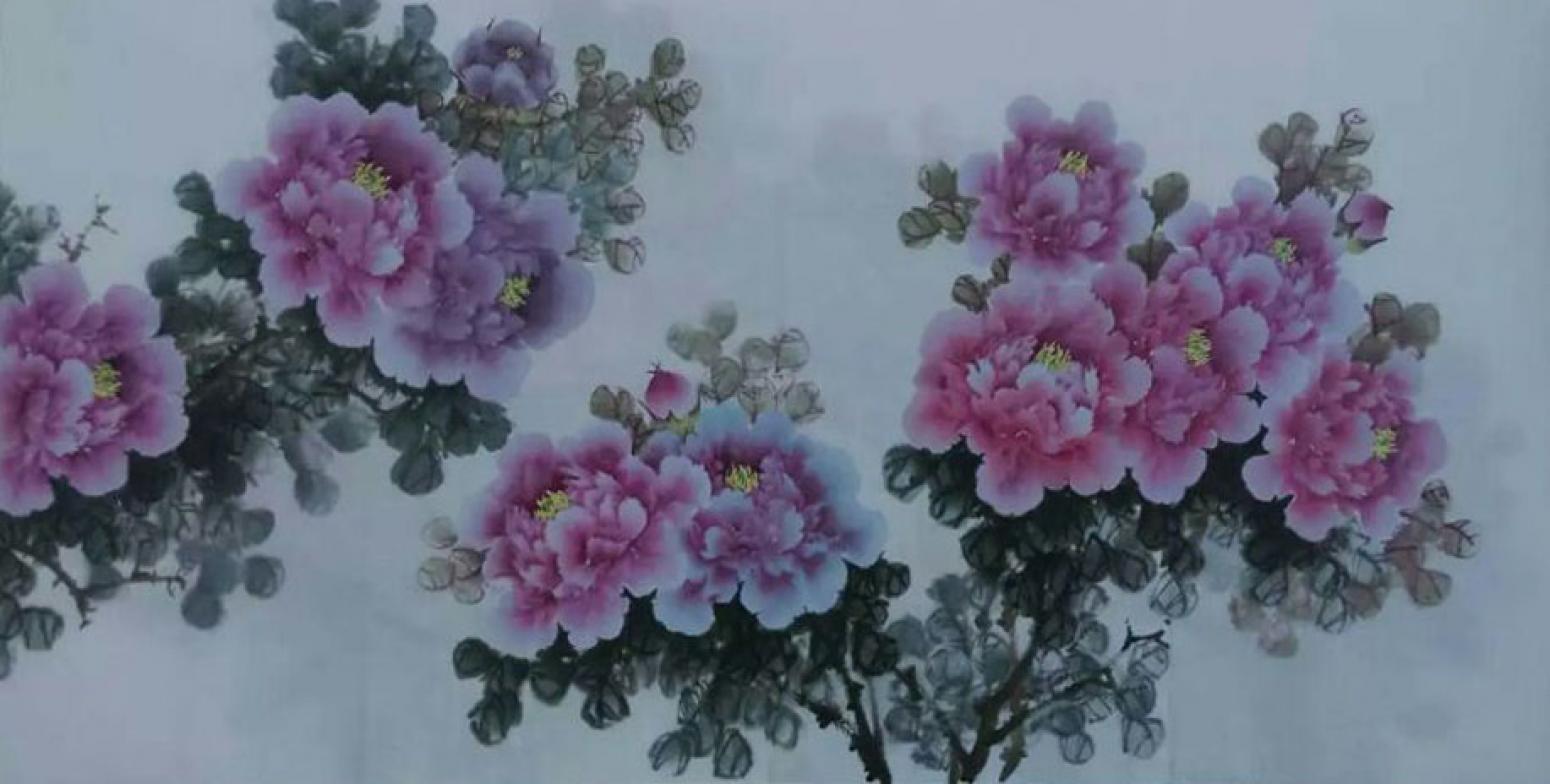 杨德洪国画作品《【牡丹2】作者杨德洪》【图0】