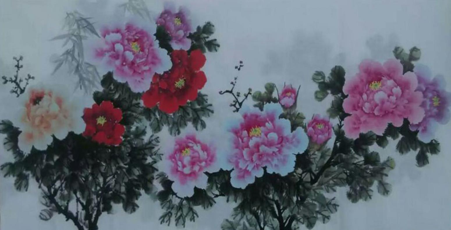 杨德洪国画作品《【牡丹3】作者杨德洪》【图0】