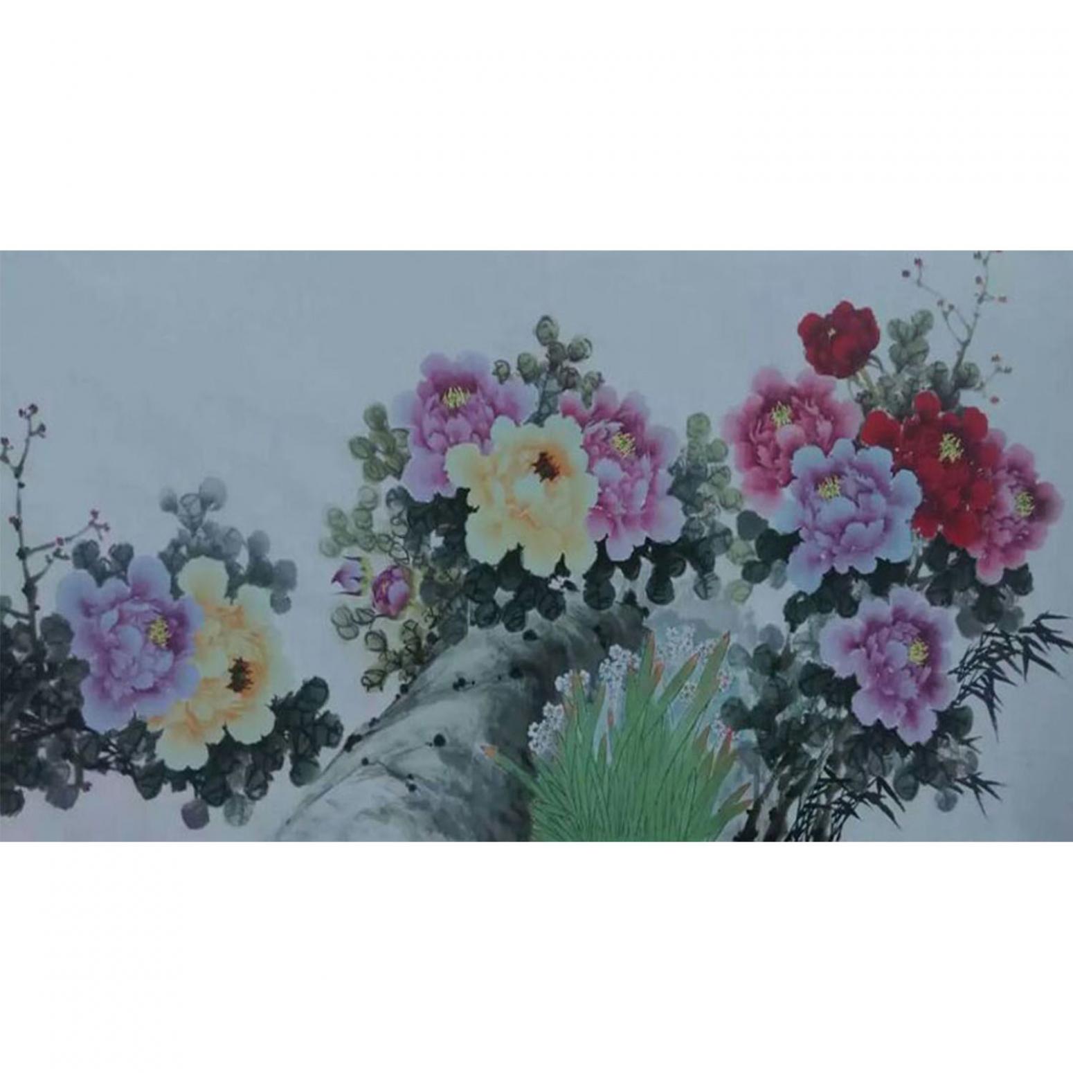 杨德洪国画作品《【牡丹4】作者杨德洪》