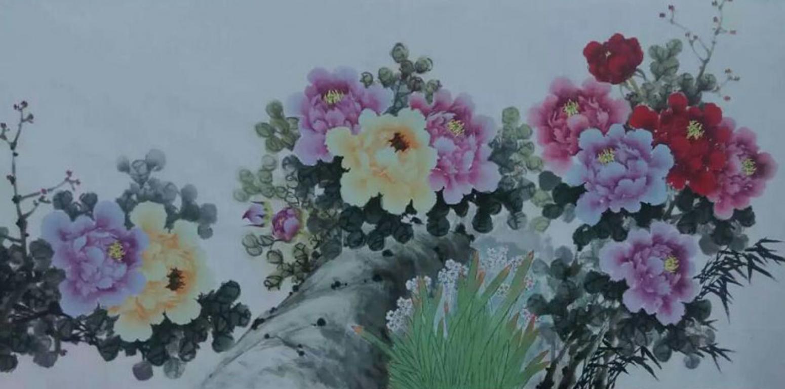 杨德洪国画作品《【牡丹4】作者杨德洪》【图0】