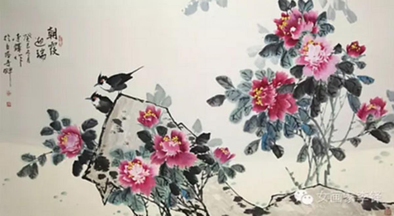 李铎国画作品《【花鸟7】作者李铎》【图0】
