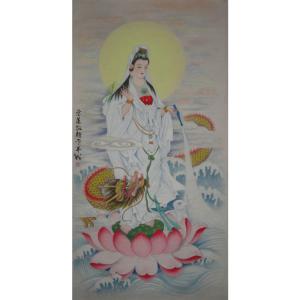 徐景莲国画作品《【普度】作者徐景莲》议价