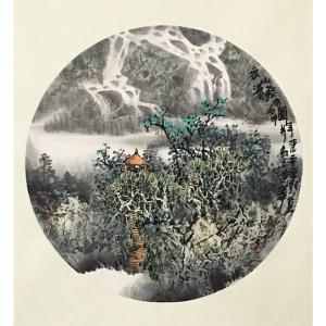 艺术品图片：艺术家原东平国画作品名称《【春景】作者原东平》价格21600.00 元