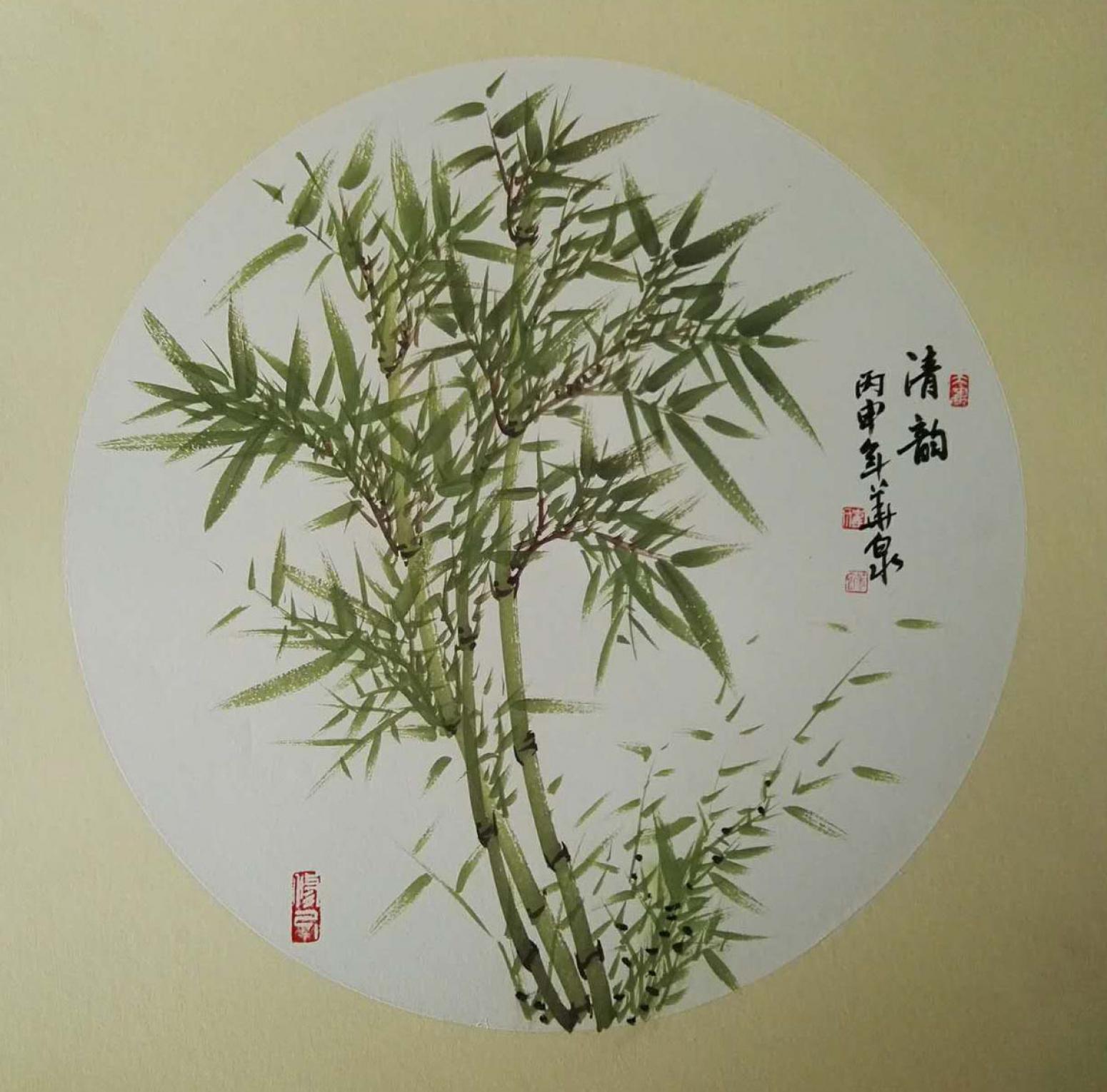 崔华泉国画作品《【清韵】作者崔华泉》【图0】