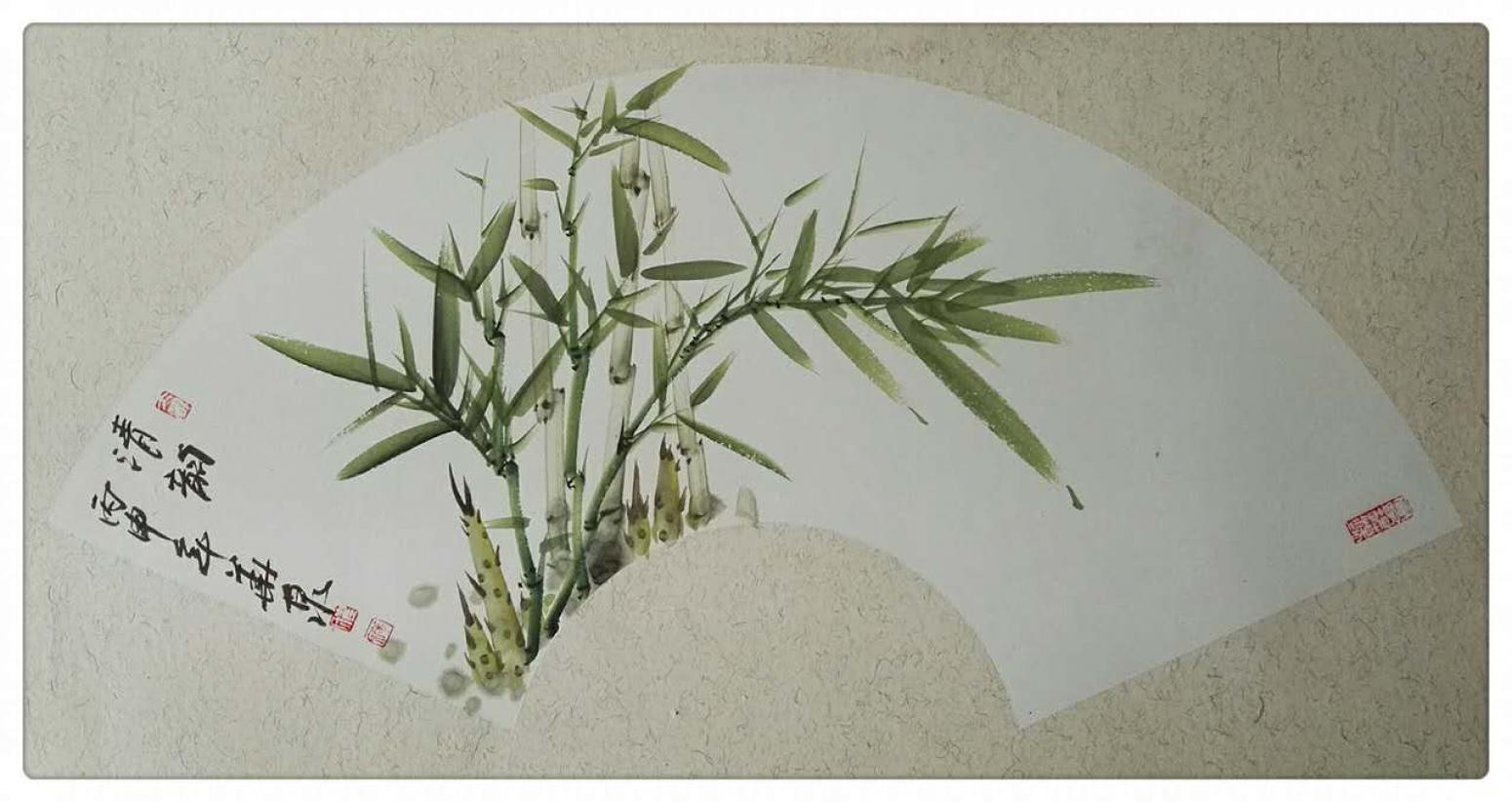 崔华泉国画作品《【清韵】作者崔华泉》