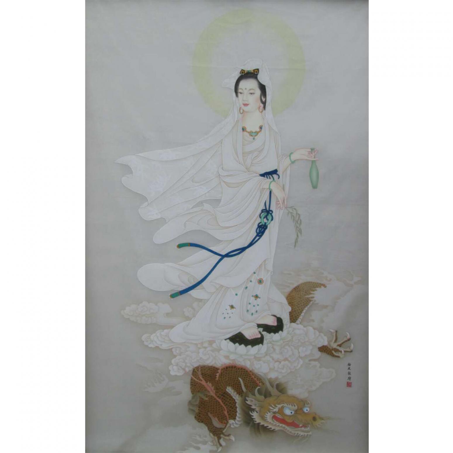 赖梅凤国画作品《【祥瑞】作者赖梅凤》