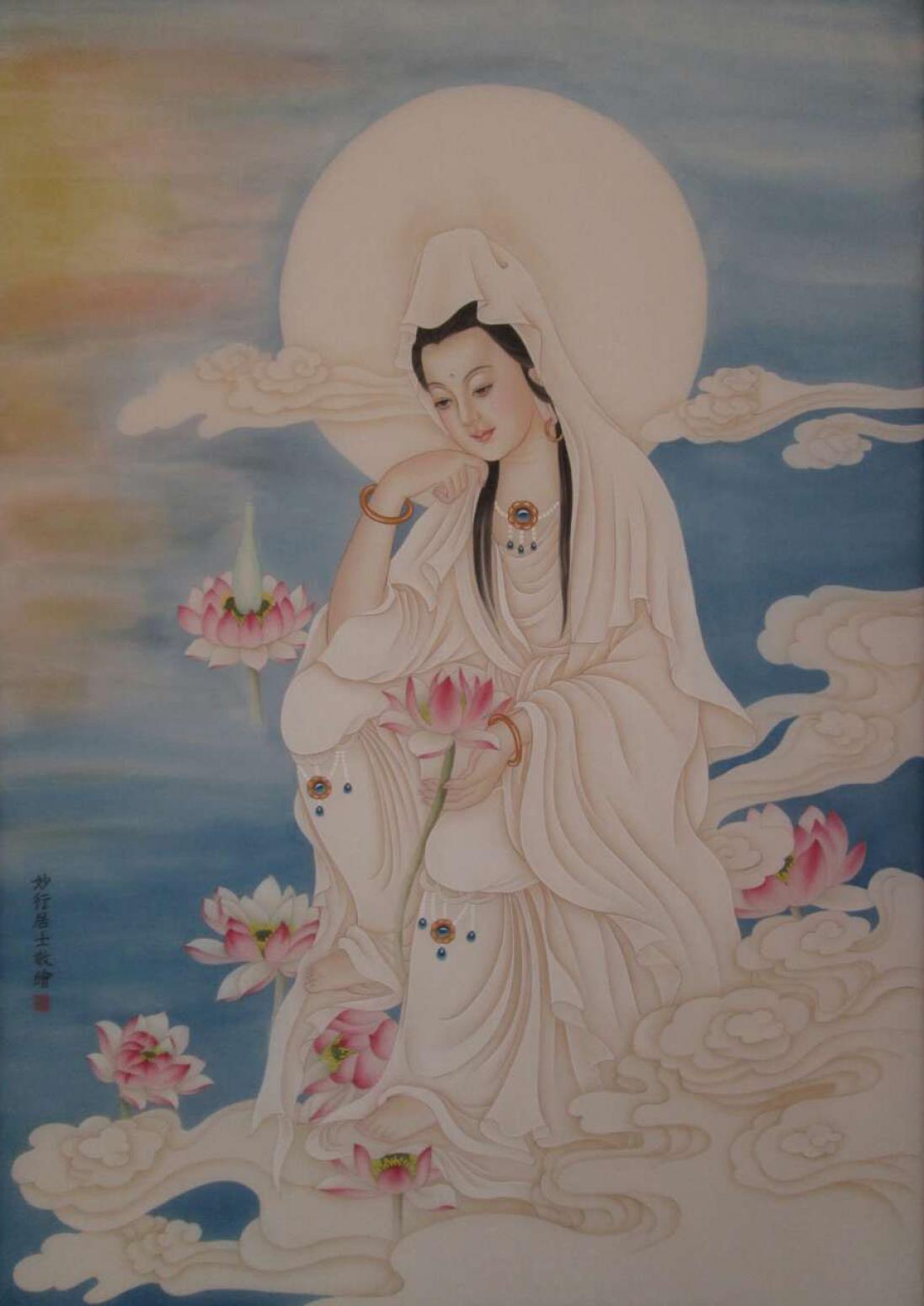 赖梅凤国画作品《【妙行居士3】作者赖梅凤》【图0】