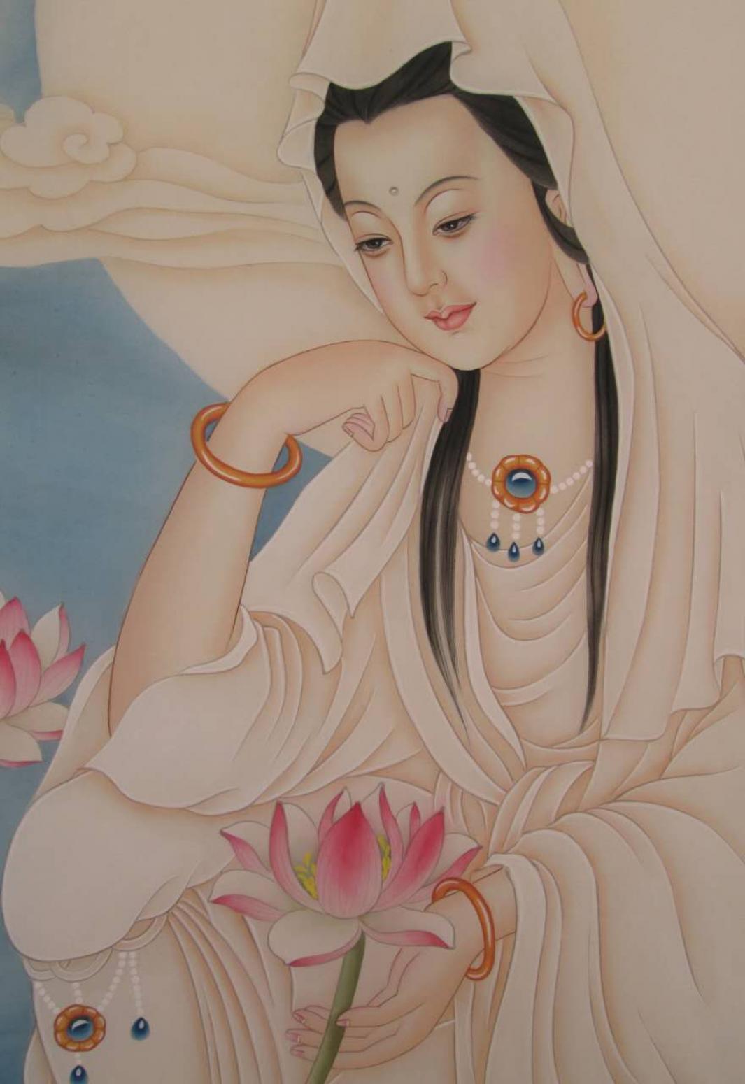 赖梅凤国画作品《【妙行居士3】作者赖梅凤》【图1】