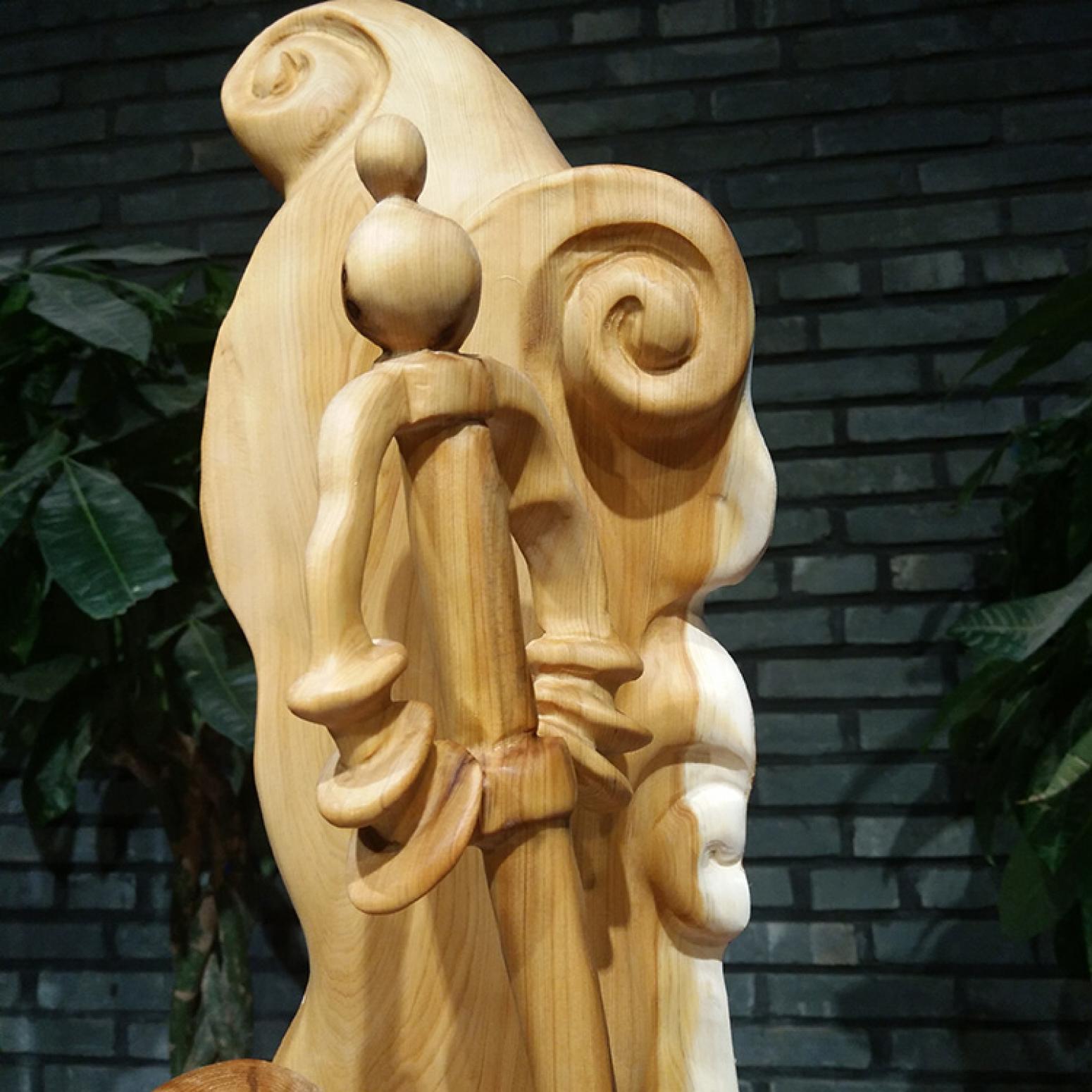 刘木雕刻作品《【地藏王】持有人刘木》【图1】